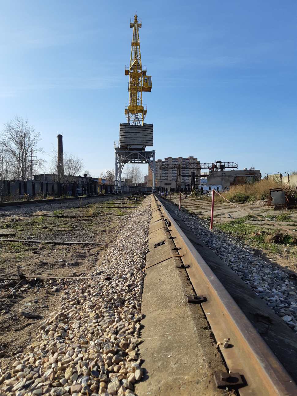 Ремонт подкрановых путей в Складском комплексе "Лобня"